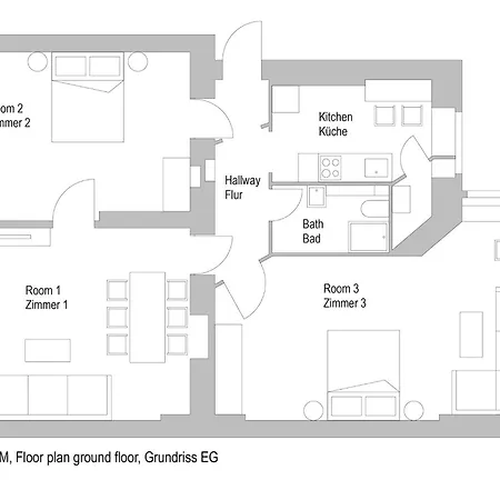 33 M Schoenhauser Allee Apartmán Berlín